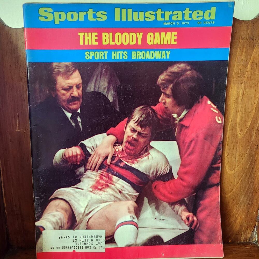 Sports Illustrated March 5, 1973 The Bloody Game Broadway Play Magazine